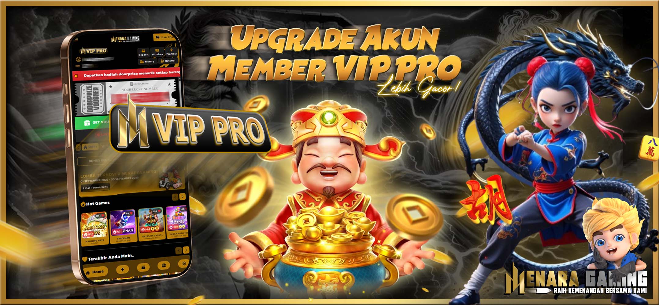 Cashback Harian MenaraGaming